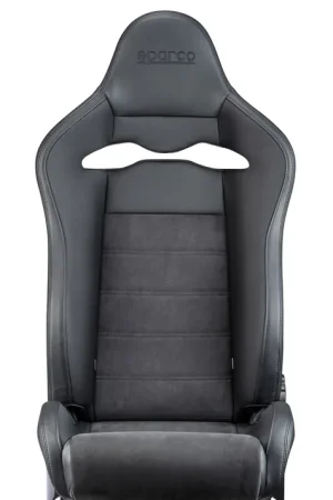 Sparco Seat SPX Leather/Alcantara Black - Left — PMD Premier Motoring Development Discount