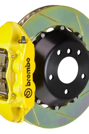 Latest Brembo 05-08 7-Series (After 3/5 Prod) Rr GT BBK 4 Pist Cast 345x28 2p — PMD Premier Motoring Development