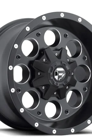 16" Fuel Wheels D525 Revolver Matte Black Milled Off-Road Rims Factory Price