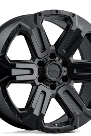 17" Black Rhino Wheels Wanaka Matte Black Crossover Rims Special Discount