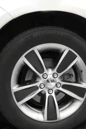 18-Inch Wheel Spoke Overlay Decals; Gloss Black Editor’s Pick