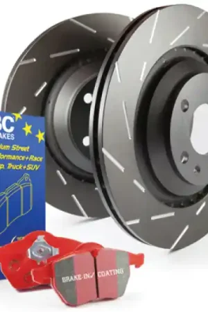 EBC S4 Brake Pad and Rotor Kit — PMD Premier Motoring Development Fast Shipping