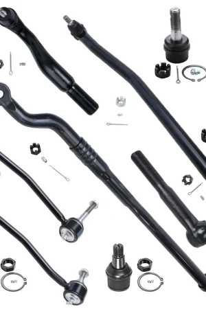 10pc Front Ball Joints Drag Link Tie Rods Sway Bar Links Suspension Kit Don’t Miss Out