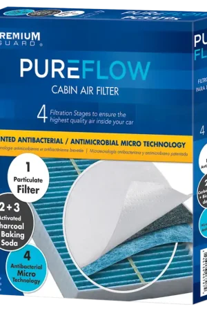 No Minimum Order PUREFLOW 1998 Mercedes-Benz C43 AMG Cabin Air Filter with Antibacterial Technology, PC8908X