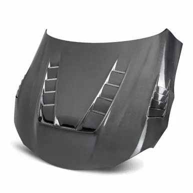 Viral Seibon 2020+ Toyota GR Supra TV-Style Carbon Fiber Hood - HD20TYSUP-TV-DS