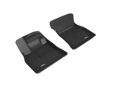 3D MAXpider 19-21 Audi E-Tron Kagu 1st Row Floormats - Black - L1AD05911509 Top Rated