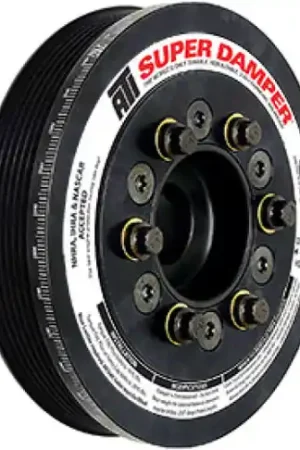 ATI Damper - 6.325in - Steel - Ford SB & 6 Cyl - 3 Bolt OEM - 3.35in Long - C-Timing - 3 Ring - ATI918023 Best Seller