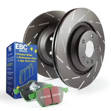 Hassle-Free Returns EBC S2 Kits Greenstuff Pads and USR Rotors - S2KF1451